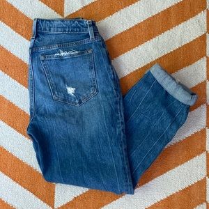 Abercrombie curve love mom jeans